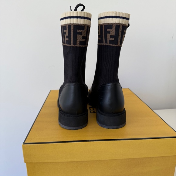 Fendi Rockoko Chelsea Combat Boot - Picture 3 of 4